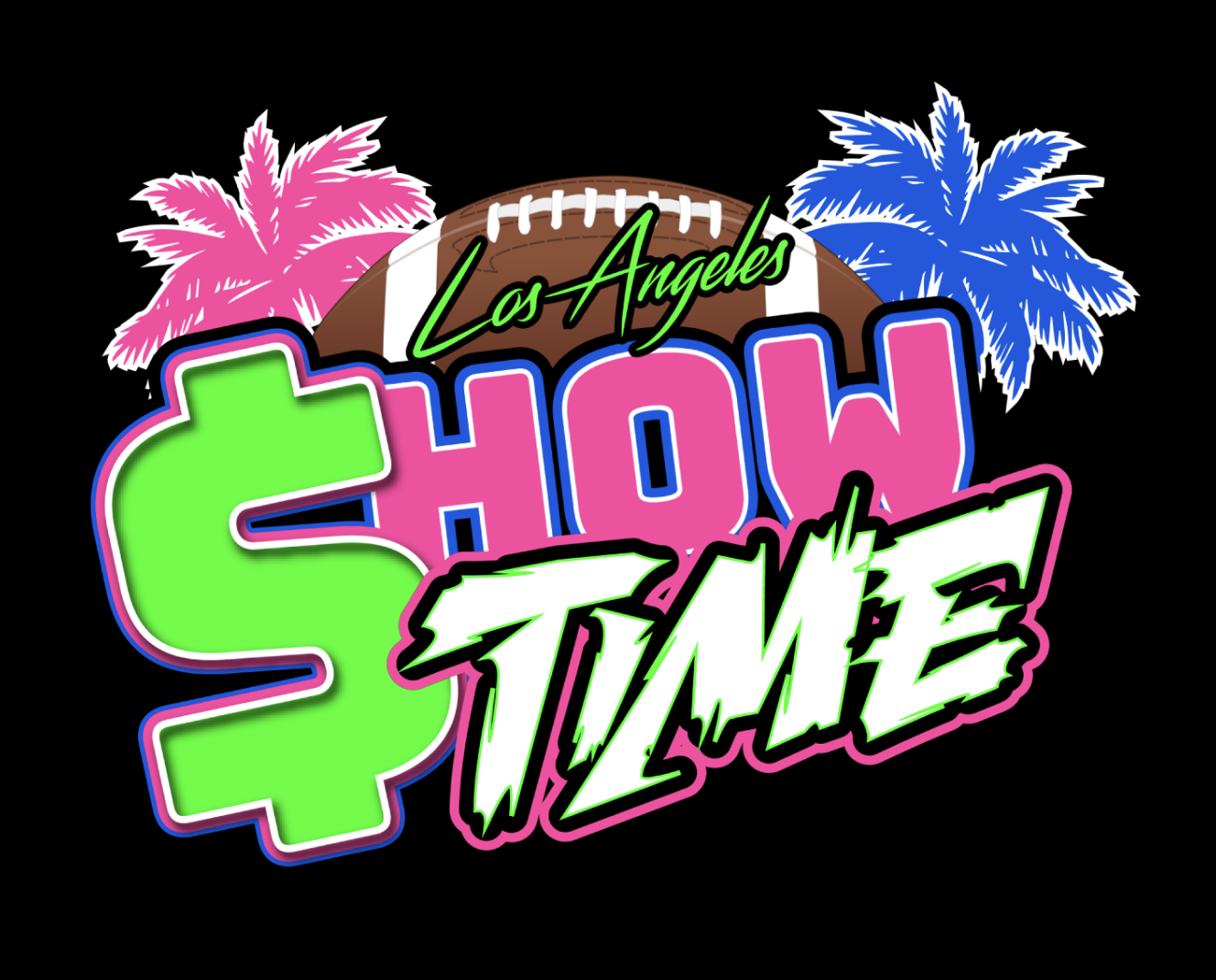 LA Showtime Flag Football logo
